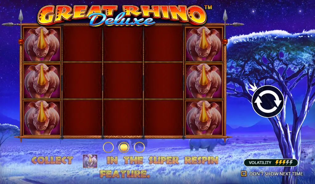 Great Rhino Deluxe স্লট পর্যালোচনা